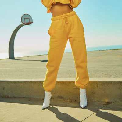 Mustard yellow joggers
